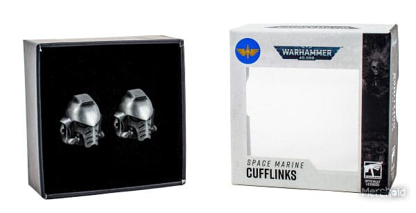 AAA Merchandise Warhammer 40,000 boutons de manchette Space Marine
