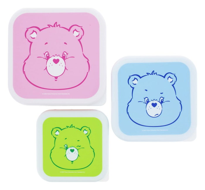 Thumbs Up Les Bisounours pack 3 boîtes à goûter