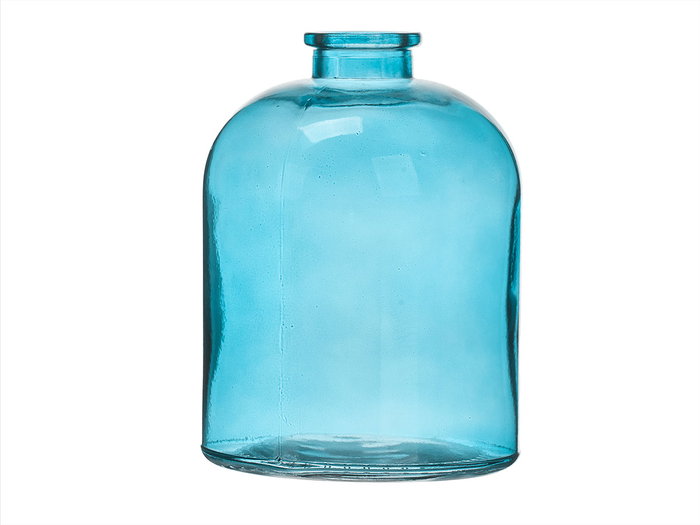 GIFTDECOR Frasco de cristal rond turquoise GIFTDECOR Frasco de cristal rond turquoise