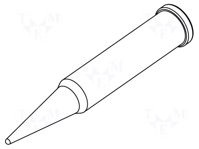 ERSA Pointe de soudage conique allongée 0,8mm ERSA Pointe de soudage conique allongée 0,8mm