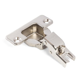 DANCO 215.27 Charnière FRAME Ø35 à ouverture 110° et bras court - Pour fonds réduits avec cales réglables, acier fini nickel