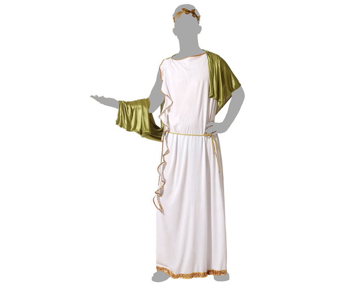 Atosa Déguisement Romain Homme Adulte XL Blanco Atosa Déguisement Romain Homme Adulte XL Blanco