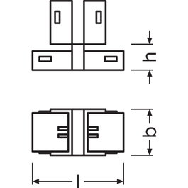 Ledvance Connecteurs de bande LED PFM/VAL -CSD/P2/P Pack 2