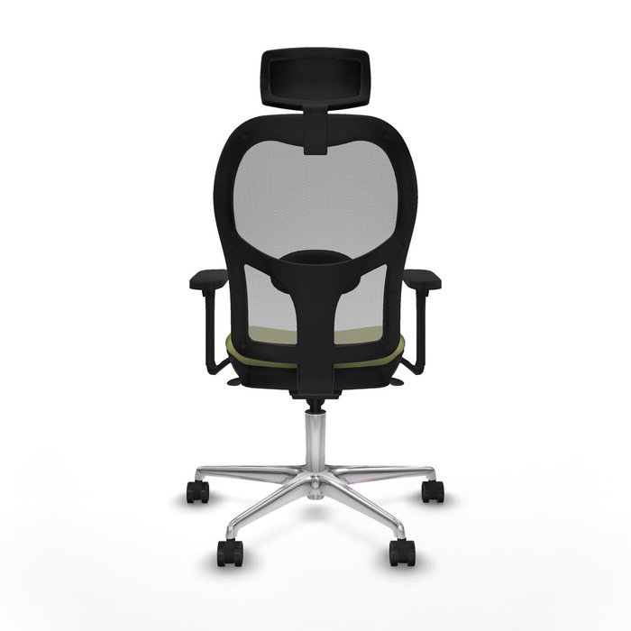 Piqueras y Crespo Chaise de Bureau Jorquera Vert Olive avec Appui-tête Piqueras y Crespo Chaise de Bureau Jorquera Vert Olive avec Appui-tête