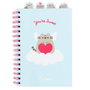 Pusheen Carnet A5 Purrfect Love à Couverture Souple avec Papier Ligné et 4 Intercalaires - ERIK