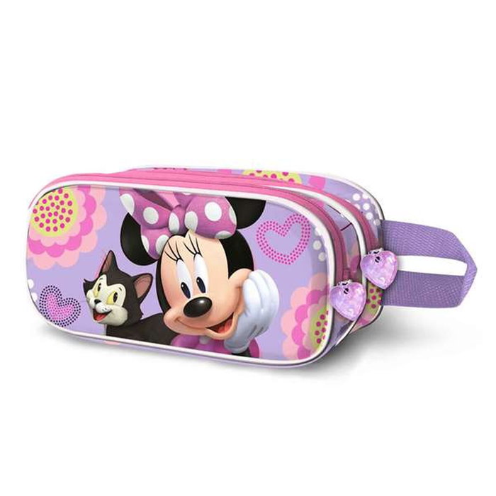 Fourre-tout Minnie Mouse Lila 10 x 22 x 8 cm Fourre-tout Minnie Mouse Lila 10 x 22 x 8 cm