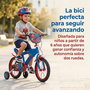 Huffy Bicicleta Spiderman 14" (4/6 ans) - Vélo enfant Spider-Man en fer