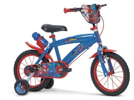 Huffy Bicicleta Spiderman 14" (4/6 ans) - Vélo enfant Spider-Man en fer