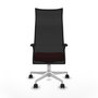 Piqueras y Crespo Chaise de Bureau Albacete XL Rouge et Noir