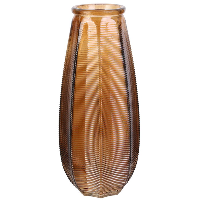 Home Deco Factory Vase Capella en Verre, 27,8 cm