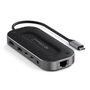 Satechi Adaptateur multiport USB4 avec Ethernet 2,5G, HDMI 8K, Gris/Noir