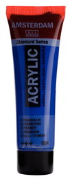 Amsterdam Standard Series Couleur Acrylique Azul Ultramar 504, 20 ml