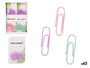 Pincello Clips 60 pièces Moyen Assortis Couleurs 8x13x2 cm (Set de 48)