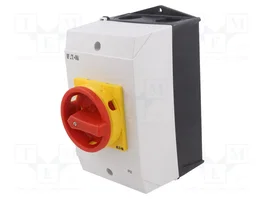 EATON ELECTRIC Commutateur à came 32A OFF-ON 6 pôles rouge/jaune