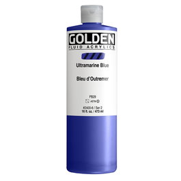 Golden Fluid Colores Acrílicos Azul Ultramar 473 ml