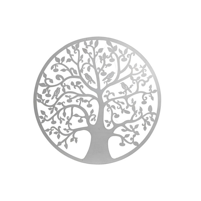 Décoration murale Home ESPRIT Blanc Arbre Shabby Chic 99 x 2 x 99 cm Décoration murale Home ESPRIT Blanc Arbre Shabby Chic 99 x 2 x 99 cm