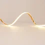 Rouleau 50m Bandeau LED COB 220VAC 10W/m IP65 Blanc Chaud 3000K Autoadhésif 3M Régulable