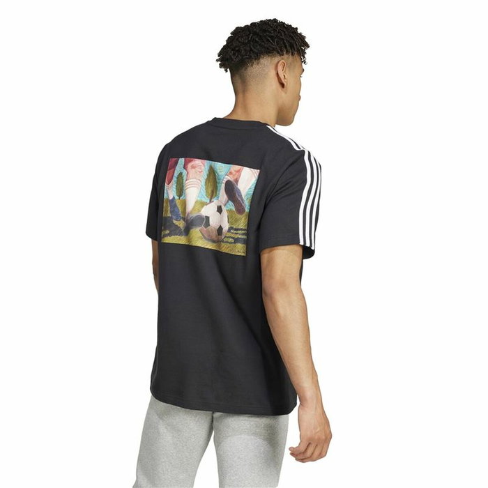 T-shirt à manches courtes homme Adidas Gallery Graphic Noir