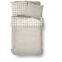 Today Parure de Lit Sunshine Imprimé Graphique Beige Clair 240 x 220 cm