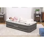 Bestway Matelas gonflable 2 places avec pompe électrique intégrée - Surface Snugable Top, matériau Fortech résistant, charge max 350 kg, 191 x 97 x 46 cm