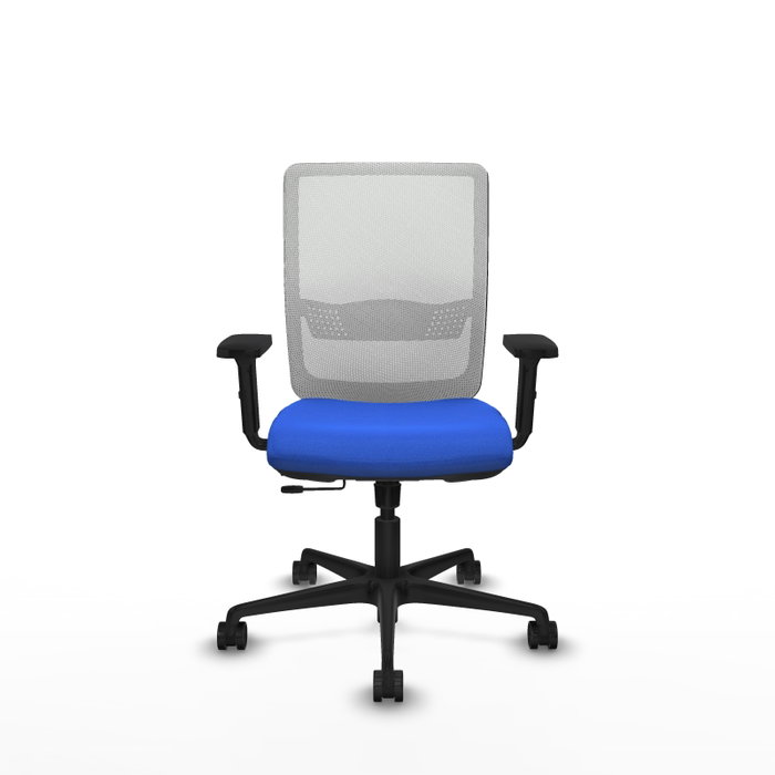 PIQUERAS Y CRESPO Chaise Haches Synchrone/Traslack Bleu et Blanc, Accoudoirs 2D, Sans appui-tête PIQUERAS Y CRESPO Chaise Haches Synchrone/Traslack Bleu et Blanc, Accoudoirs 2D, Sans appui-tête