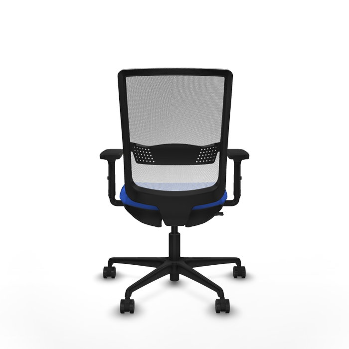 PIQUERAS Y CRESPO Chaise Haches Synchrone/Traslack Bleu et Blanc, Accoudoirs 2D, Sans appui-tête PIQUERAS Y CRESPO Chaise Haches Synchrone/Traslack Bleu et Blanc, Accoudoirs 2D, Sans appui-tête