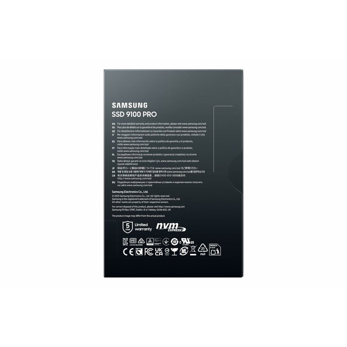 Disque dur Samsung MZ-VAP8T0BW 8 TB SSD Disque dur Samsung MZ-VAP8T0BW 8 TB SSD