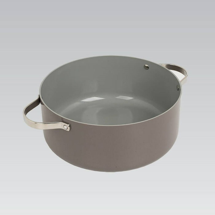 Marmite avec couvercle Feel Maestro MR-4009-18 Gris Métal Aluminium 18 cm 1,9 L