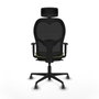 Piqueras y Crespo Chaise de Bureau 1D036G2 Vert