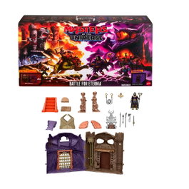 Mattel Château Grayskull et Montagne du Serpent Masters of the Universe 2-en-1
