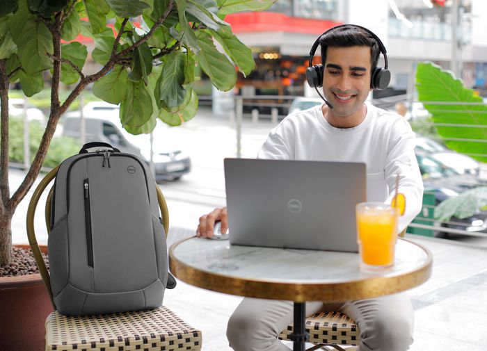 Dell EcoLoop Urban - Sac à dos 15,6 pouces réversible et réutilisable, durable, pour ordinateur portable, fabrication responsable