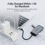 Hub USB Vention CNCHB Noir Gris