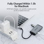 Hub USB Vention CNCHB Noir Gris