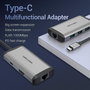 Hub USB Vention CNCHB Noir Gris