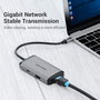 Hub USB Vention CNCHB Noir Gris