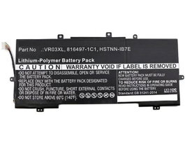 CoreParts Batterie pour ordinateur portable HP 44.46Wh, 11.4V, 3900mAh, Noir