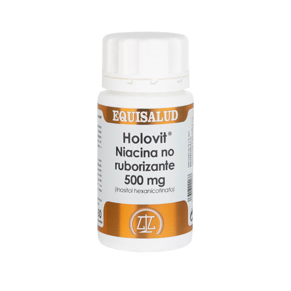 Holovit Niacina No Ruborizante 500 Mg 50 Cáps Holovit Niacina No Ruborizante 500 Mg 50 Cáps