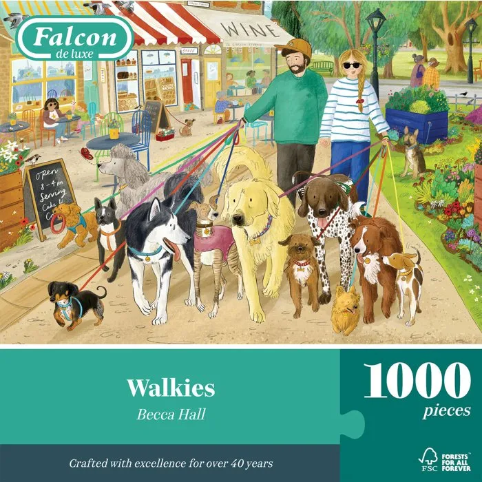 Jumbo Puzzle Falcon - Walkies 1000 pièces