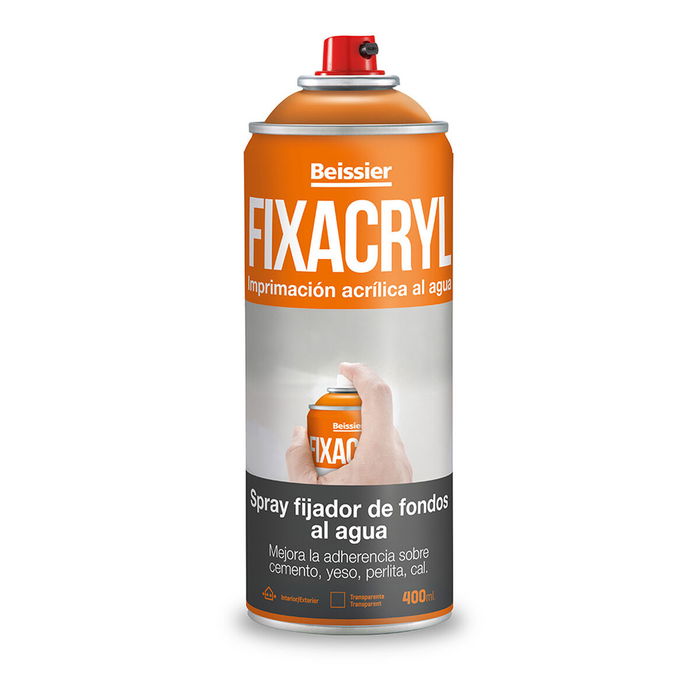 Peinture d'Apprêt Beissier 70237-007 Fixacryl Translucide 400 ml Imperméabilisation Peinture d'Apprêt Beissier 70237-007 Fixacryl Translucide 400 ml Imperméabilisation