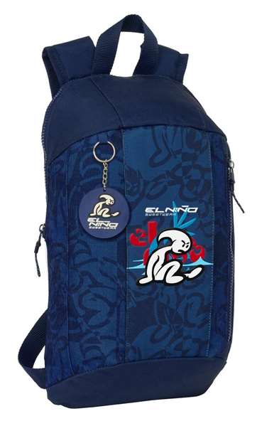 Safta Mini Sac à Dos à Fermeture Éclair Vertical Paradis pour Enfant 22x39x10cm