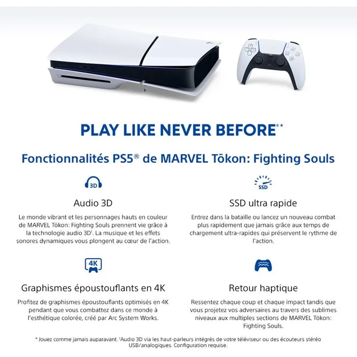 Sony Computer Entertainment MARVEL Tokon: Fighting Souls - Jeu PS5