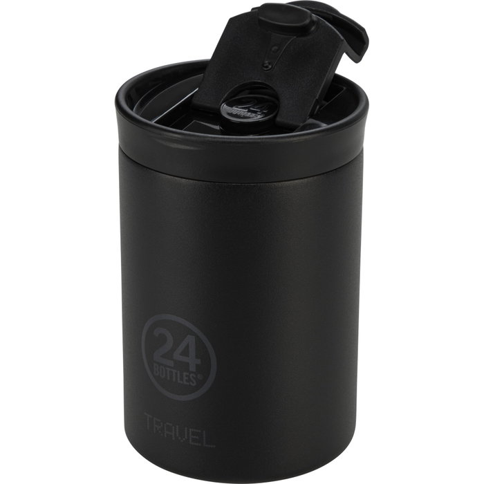 24Bottles Travel Tumbler Tuxedo Black 350 ml