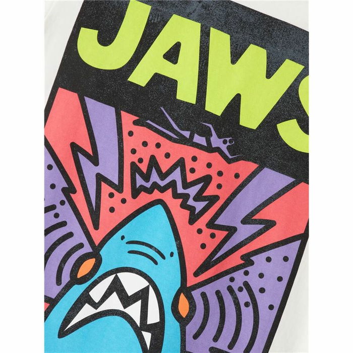 T shirt à manches courtes Enfant Name It Nkmmakai Jaws Nreg Box Sky