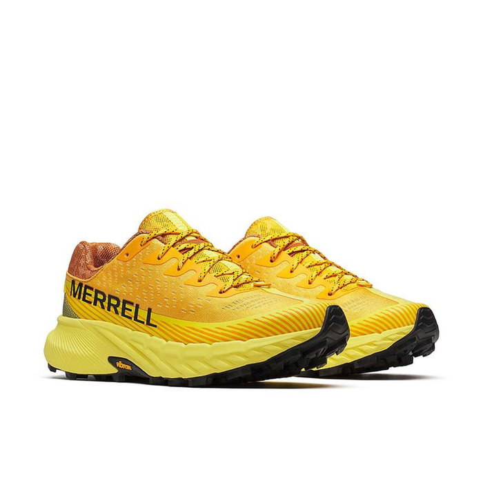 Chaussures de trail pour homme (course en montagne) Merrell Agility Peak 5 Jaune S