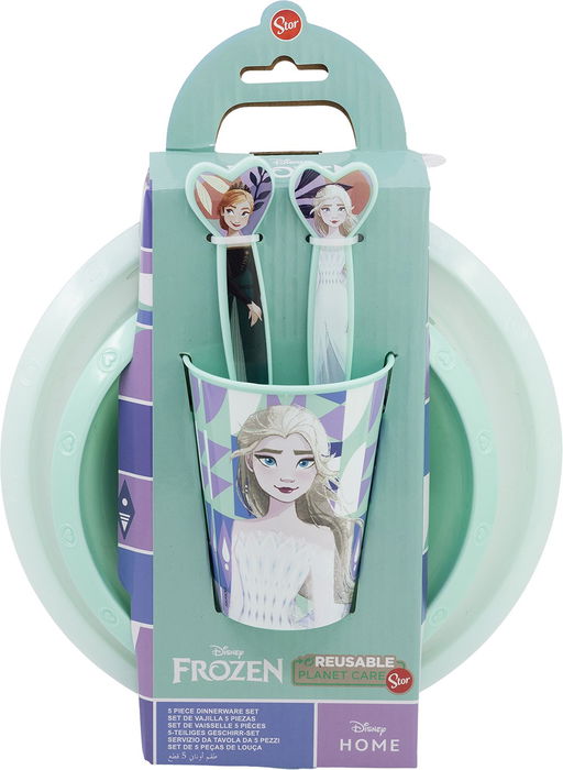 Licensing Ensemble 5 Pièces Vaisselle Frozen CZ11310 Enfant 4+