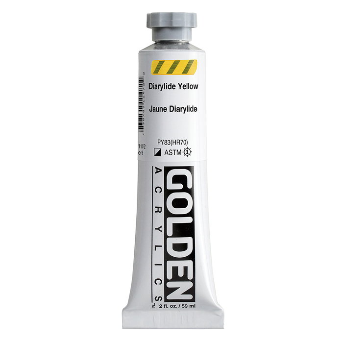 Golden Peinture Acrylique Heavy Body Jaune Diarylide 59 ml Golden Peinture Acrylique Heavy Body Jaune Diarylide 59 ml