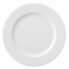 Ariane Plat rond en porcelaine Prime 27 cm - Résistant micro-ondes et four jusqu'à 170°C