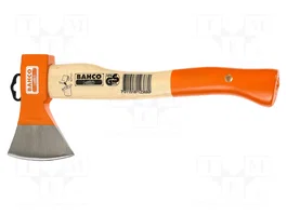 BAHCO Hache HGPS-1.0-400 en acier avec manche en bois de frêne