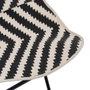 BigBuy Home Fauteuil Blanc Noir