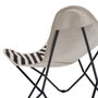 BigBuy Home Fauteuil Blanc Noir